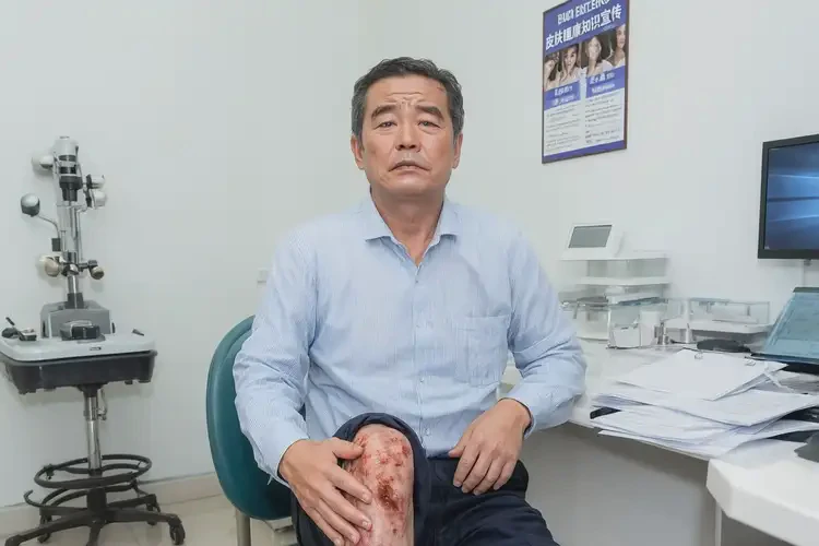 男性小腿上偶爾長(zhǎng)濕疹能靠自己自愈嗎(圖2)