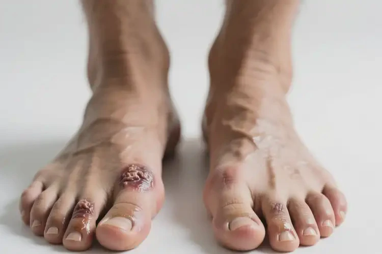 男性腳上容易長濕疹不管它會自己好嗎(圖1)