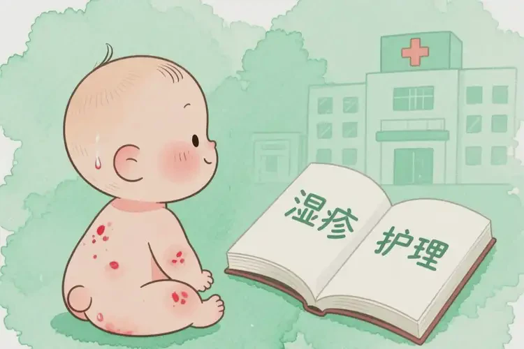 嬰幼兒屁股經常起濕疹不管它會自己好嗎(圖1)