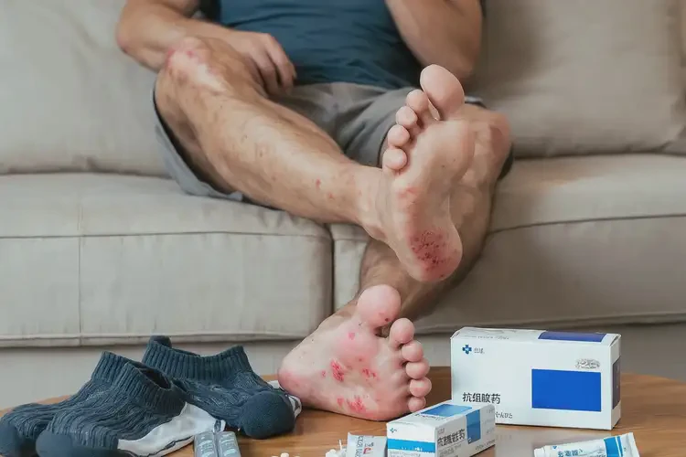 青年人腳上容易起濕疹能不能徹底自愈(圖4)