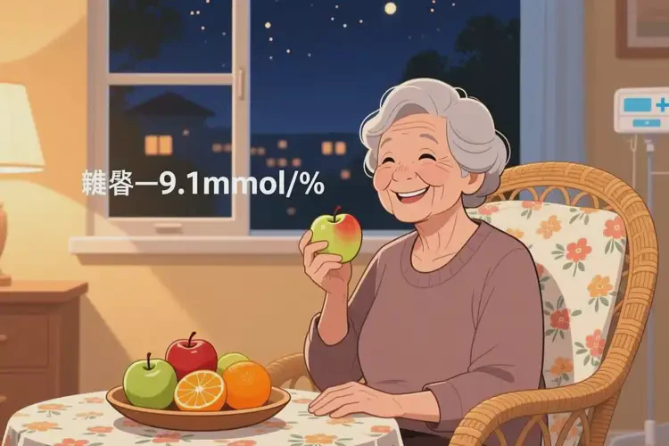老年人晚上血糖9點(diǎn)1是糖尿病嗎(圖1)