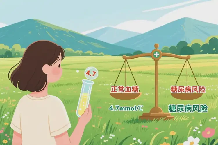 女性下午血糖4點(diǎn)7是糖尿病嗎(圖1)