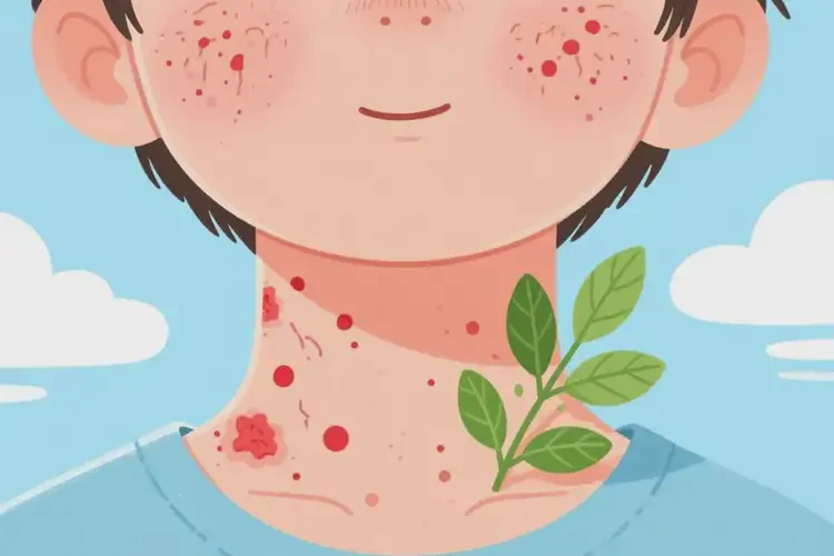 兒童脖子上容易長(zhǎng)濕疹不管它會(huì)自己自愈嗎(圖2)