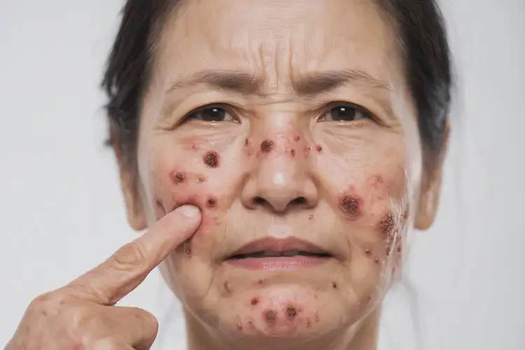 女生面部經(jīng)常長濕疹能靠自己自愈嗎(圖4)