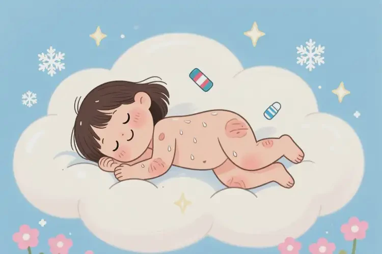 儿童全身有湿疹可不可以彻底自愈(图3)