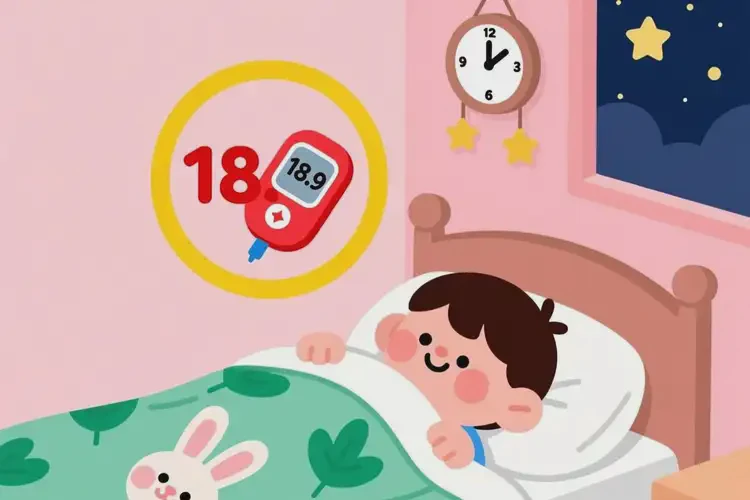 兒童睡前血糖18點9是糖尿病嗎(圖2)