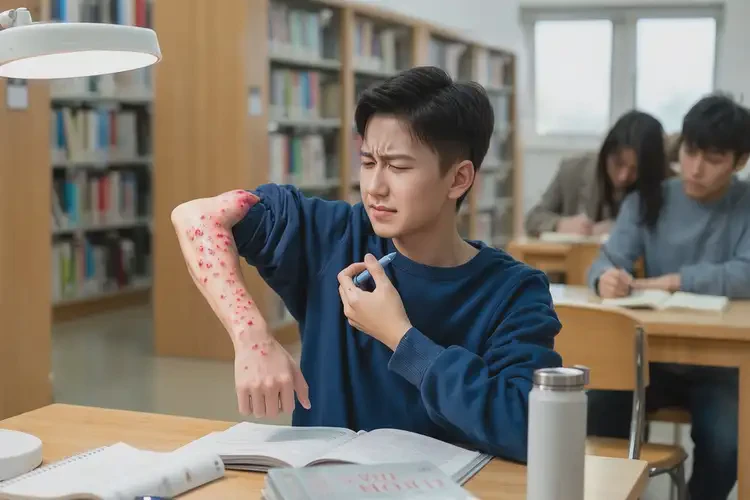 大學(xué)生屁股上出濕疹能夠徹底治愈嗎(圖4)