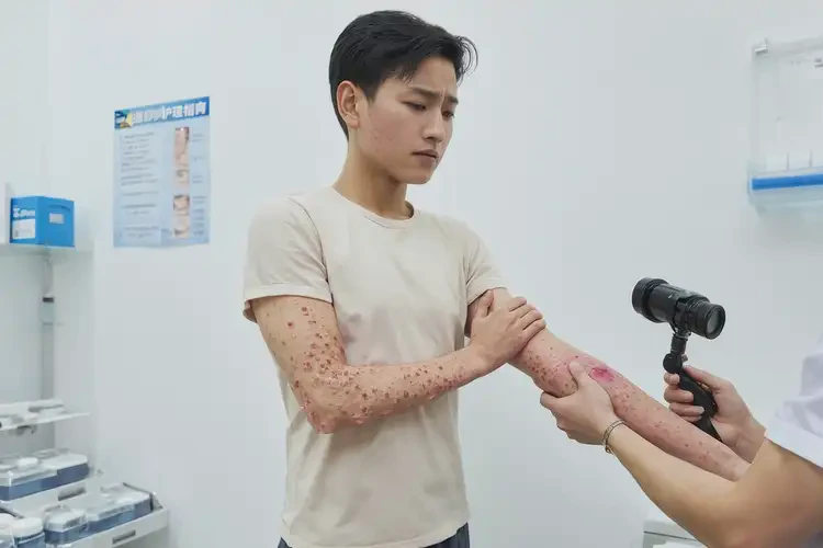 青年人四肢出濕疹不管它會(huì)自己好嗎(圖4)