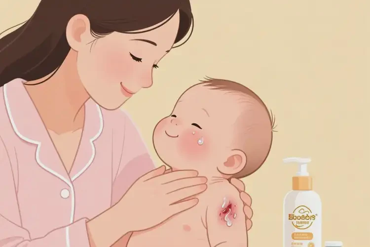 嬰兒脖子上經(jīng)常長濕疹能徹底自愈嗎(圖3)