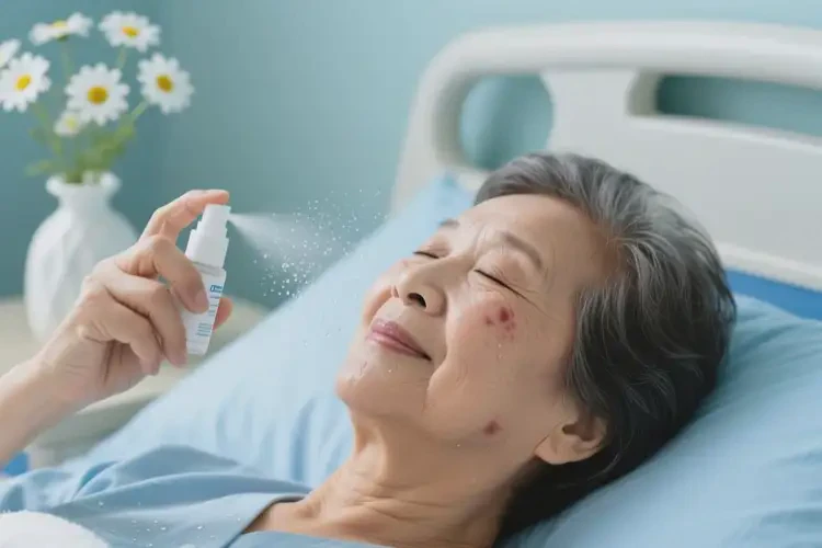 老年人臉上出濕疹不管它會(huì)自己痊愈嗎(圖2)