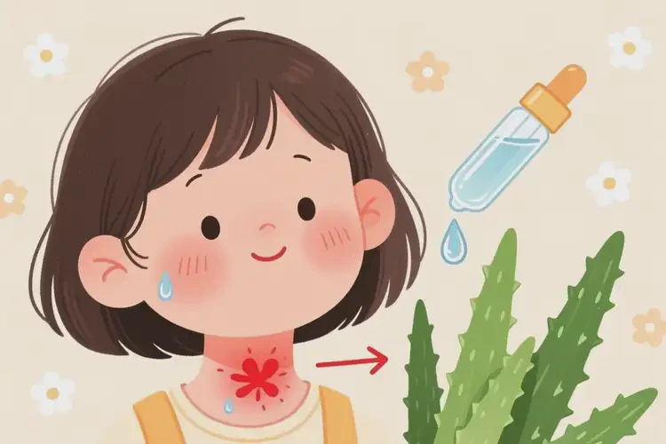 兒童脖子上容易起濕疹不管它會(huì)自己自愈嗎(圖3)