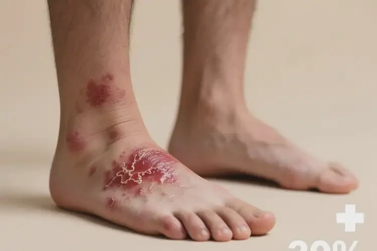 男性腳上容易長濕疹不管它會自己好嗎(圖4)