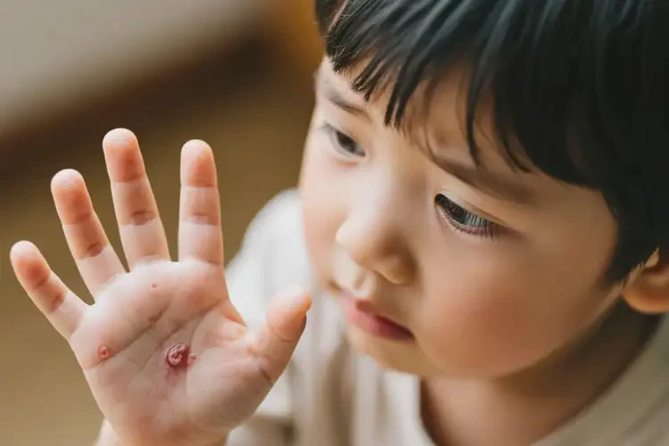 少儿身上出现湿疹不管它会自己痊愈吗(图2)