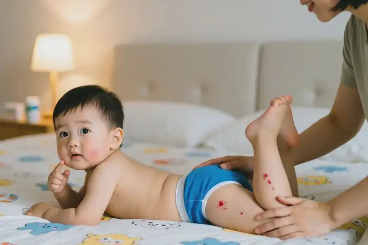 小兒大腿上有濕疹不管它會自己痊愈嗎(圖2)