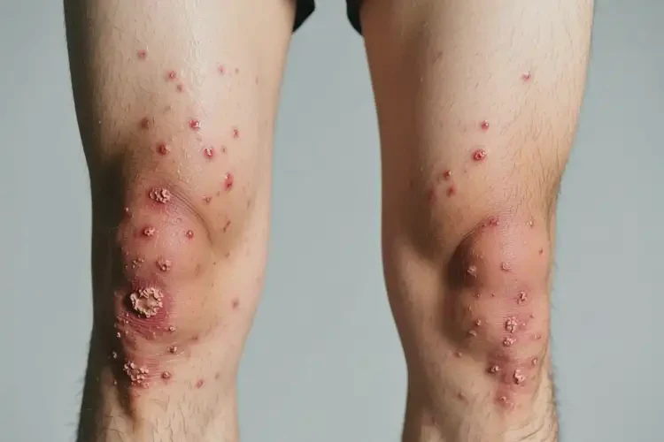 男生大腿出濕疹不管它會(huì)自己好嗎(圖3)