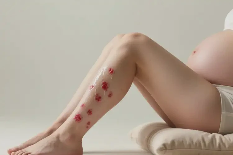 孕婦小腿上起濕疹能靠自己自愈嗎(圖3)