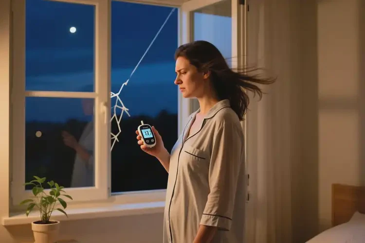 女人睡前血糖13(图1)