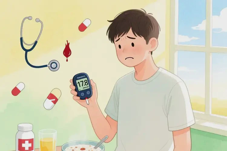 年輕人早上血糖17點(diǎn)8是怎么回事(圖1)