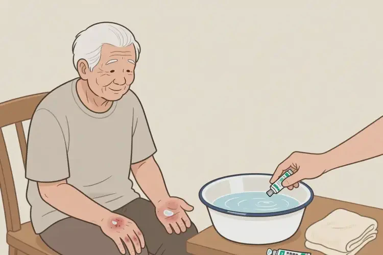 老人身上經(jīng)常長(zhǎng)濕疹能夠徹底治愈嗎(圖4)