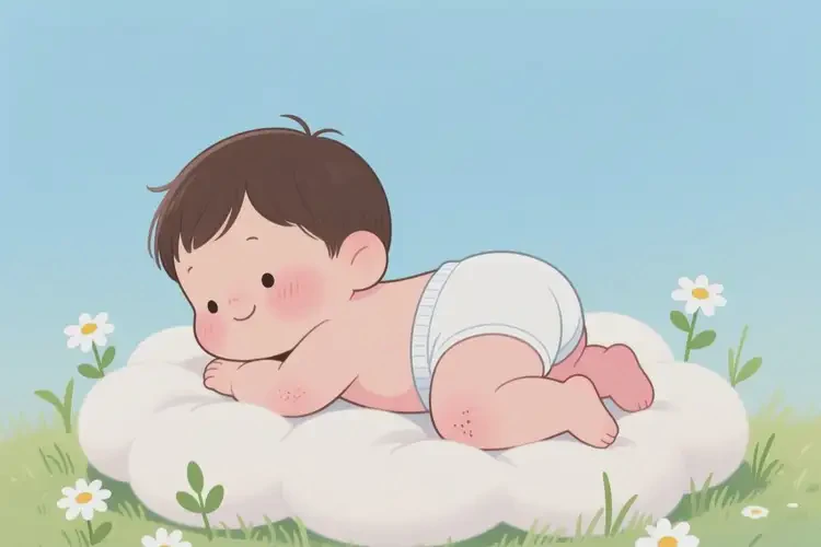 小孩屁股上起濕疹可不可以徹底自愈(圖3)