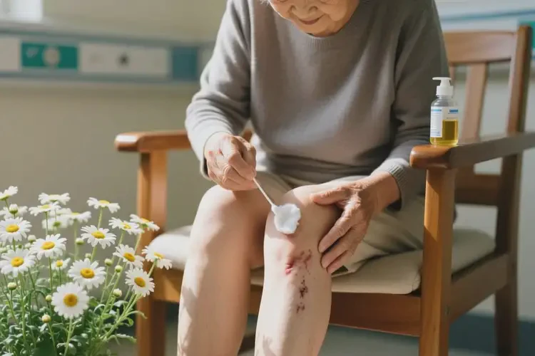 老年人大腿上偶爾起濕疹不管它會自己好嗎(圖2)