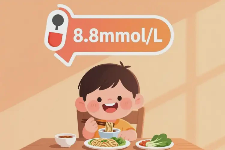 小孩中餐血糖8點8是糖尿病嗎(圖2)