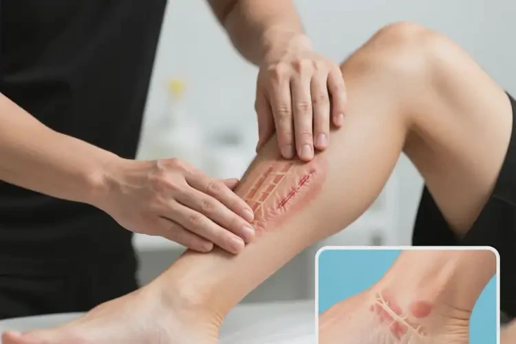 男生小腿出濕疹能夠徹底治愈嗎(圖1)