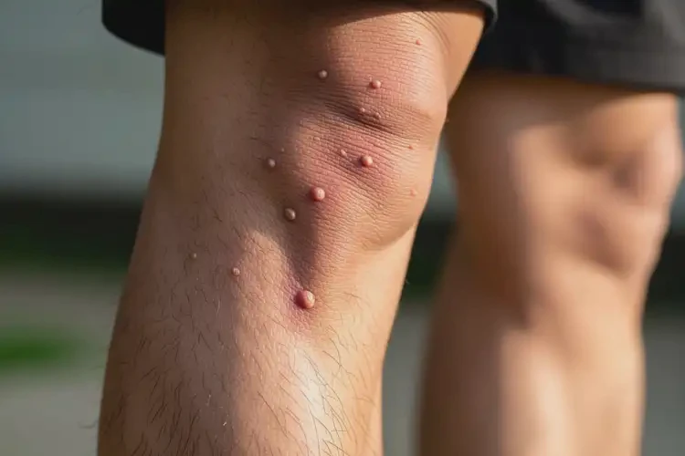 男性小腿容易長濕疹不管它會自己痊愈嗎(圖1)