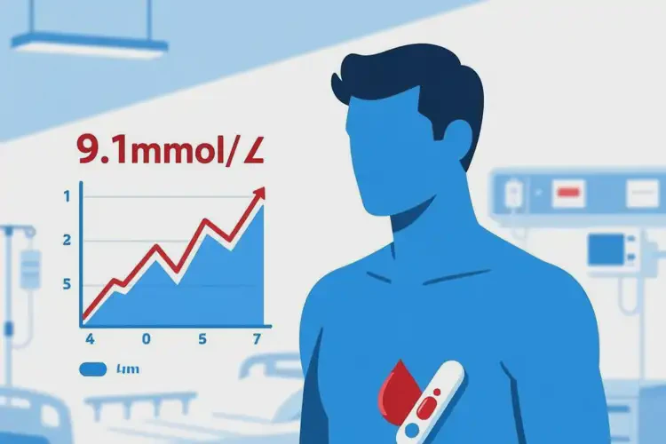 男性下午血糖9點1是糖尿病嗎(圖1)