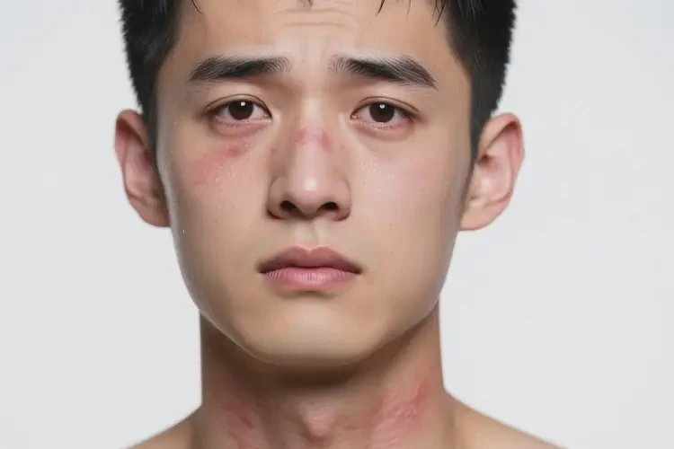 青年人脖子容易起濕疹可以徹底自愈嗎(圖4)