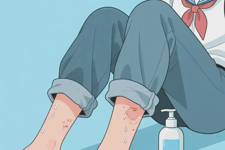 大學(xué)生四肢容易起濕疹能徹底自愈嗎(圖3)