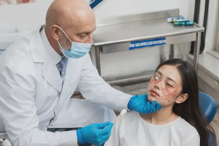 女性臉上經(jīng)常長濕疹能靠自己自愈嗎(圖3)