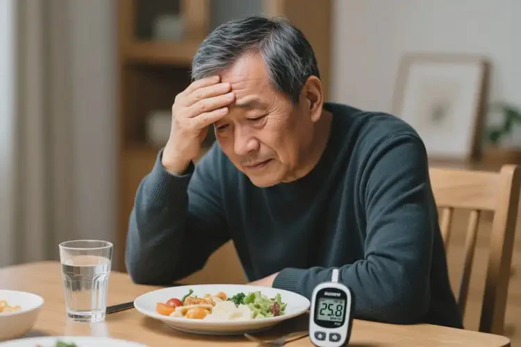 中老年人晚餐血糖25(图1)