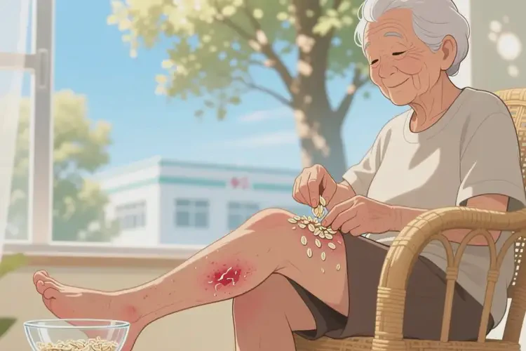 高齡老人小腿上經(jīng)常長濕疹可不可以徹底自愈(圖2)