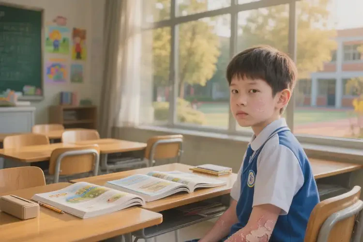 小學(xué)生四肢有濕疹不管它會(huì)自己好嗎(圖4)