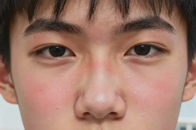 大學(xué)生面部容易起濕疹可以徹底自愈嗎(圖2)