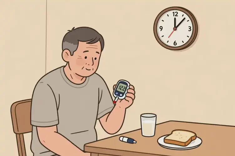 中年人早上血糖12點2是糖尿病嗎(圖2)