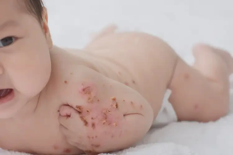 寶寶屁股起濕疹不管它會自己自愈嗎(圖4)
