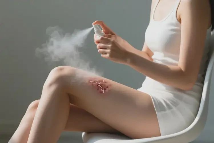 女性大腿上起濕疹可不可以徹底自愈(圖3)