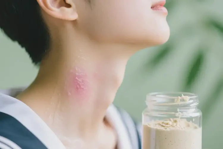 大學(xué)生脖子上出現(xiàn)濕疹可不可以徹底自愈(圖3)