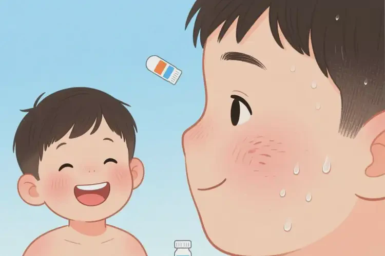 少儿脸上出现湿疹可以彻底自愈吗(图3)