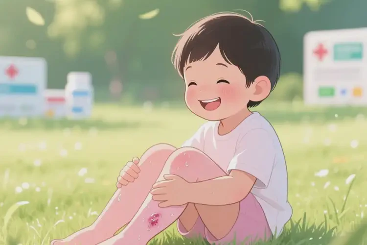 孩子大腿出濕疹能靠自己自愈嗎(圖4)