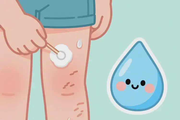 少兒大腿上起濕疹能夠徹底治愈嗎(圖4)