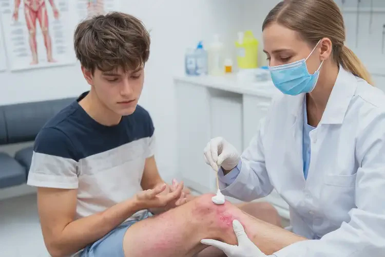 青年人小腿上出現(xiàn)濕疹可以徹底自愈嗎(圖3)