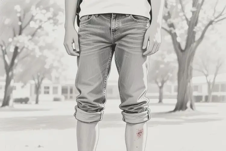 中学生小腿偶尔长湿疹不管它会自己痊愈吗(图1)