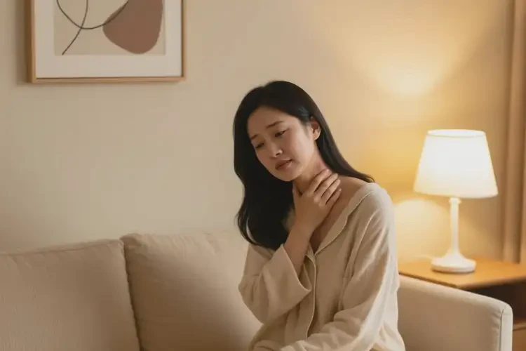 女人脖子上偶爾長濕疹不管它會自己痊愈嗎(圖3)