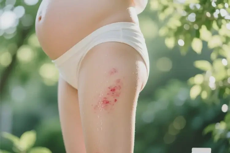 孕婦大腿出濕疹不管它會自己自愈嗎(圖4)