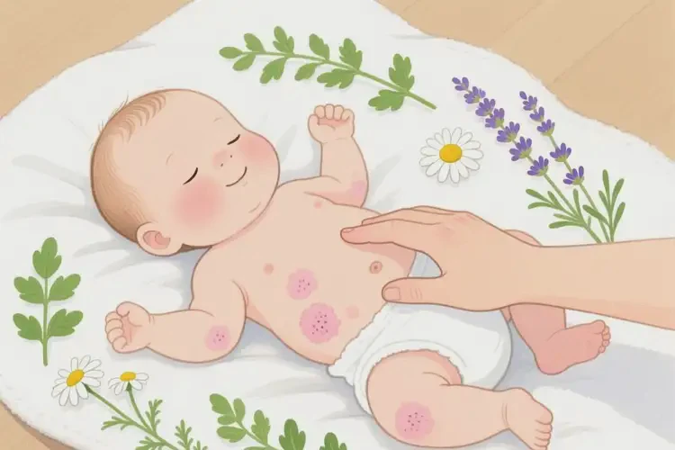 幼儿肚子长湿疹能不能彻底自愈(图4)