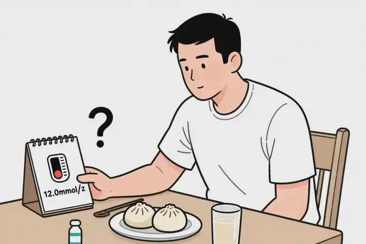 男性早餐血糖12(圖1)