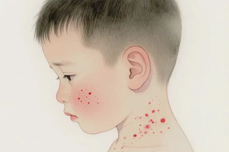 小學(xué)生脖子上有濕疹不管它會自己痊愈嗎(圖3)